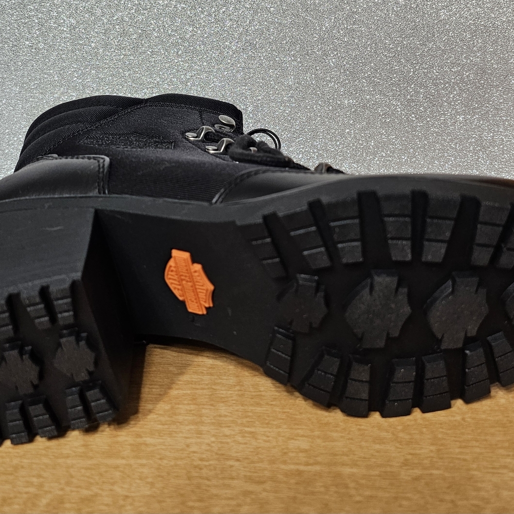 Harley-Davidson Women's Black Ankle Boots - Picture 2 of 7